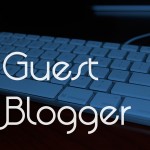 "Guest Blogger" header with keyboard in the background